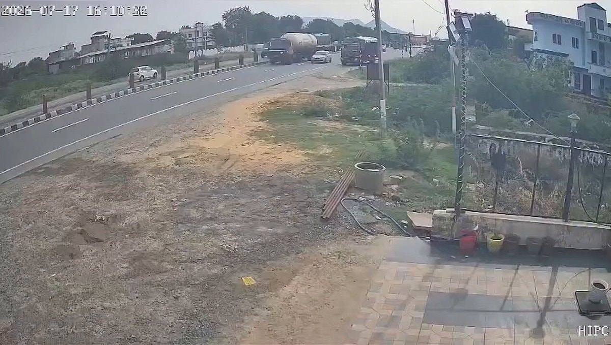 Luckiest day ever caught on camera