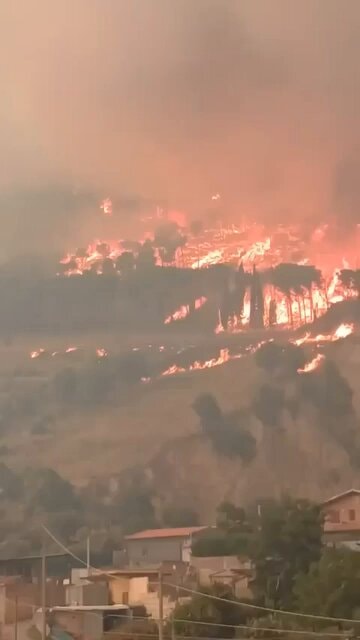 Francia wildfire record 98.000 hectáreas