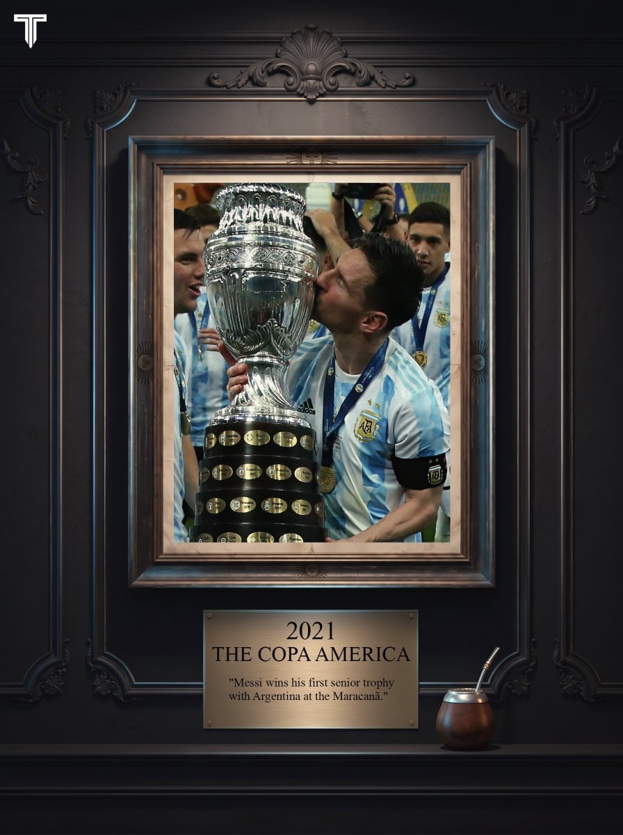 Messi wins Copa America 2021 Maracanã Messi wins Copa America 2021 Maracanã