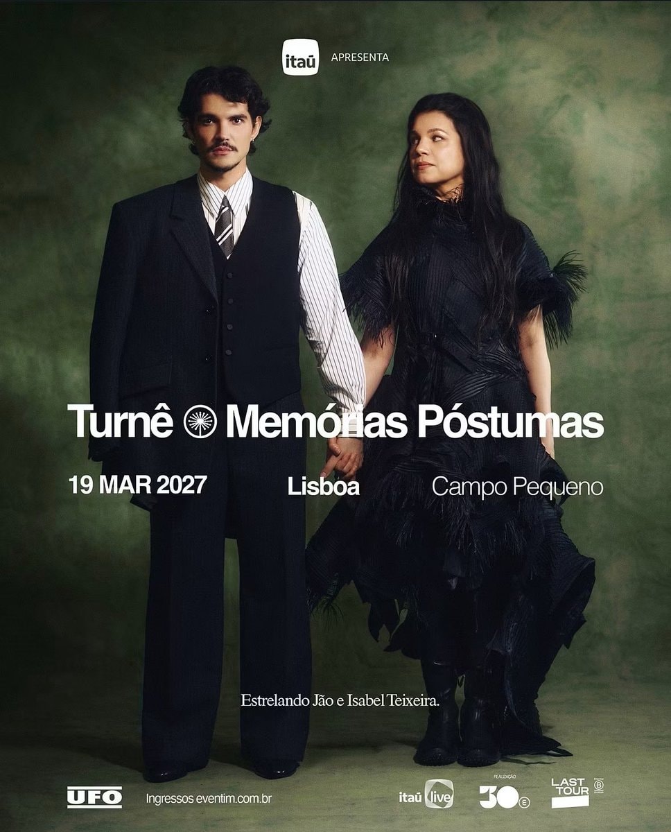 Jão Memórias Póstumas tour dates (photo 2 of 2)