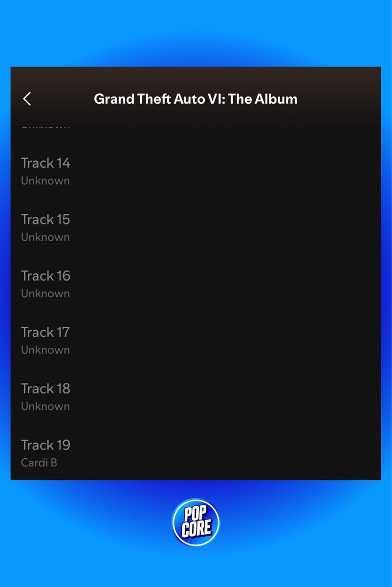 Cardi B GTA 6 Spotify reveal
