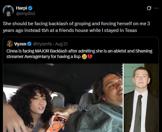 Cinna ableism controversy