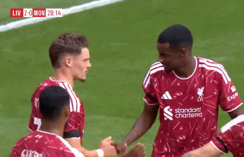 Liverpool 2-0 Monaco Wirtz Isak goals