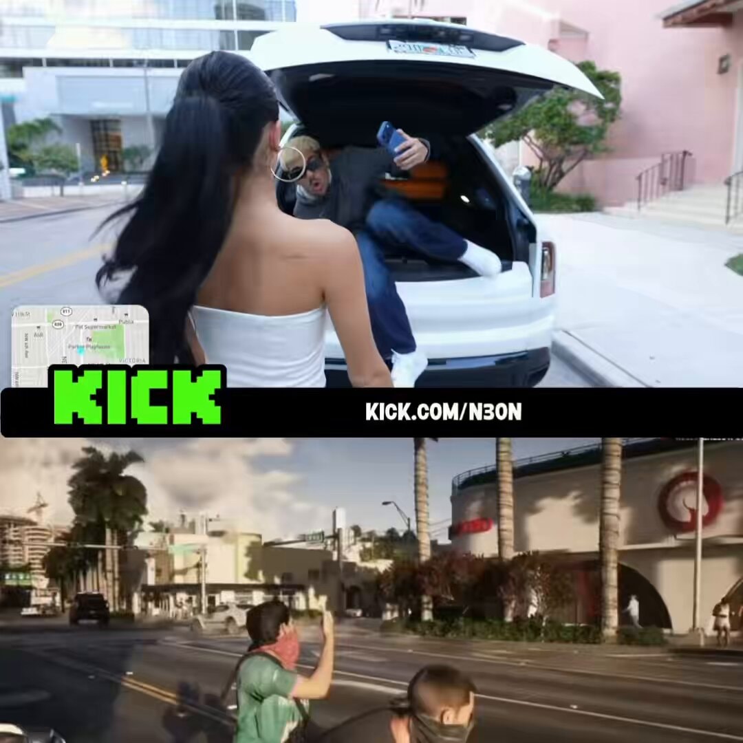 N3on and Camilla Araujo GTA 6 recreation N3on and Camilla Araujo GTA 6 recreation