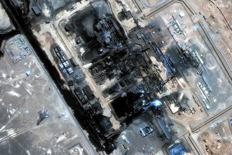 Saudi oil pipeline repairs