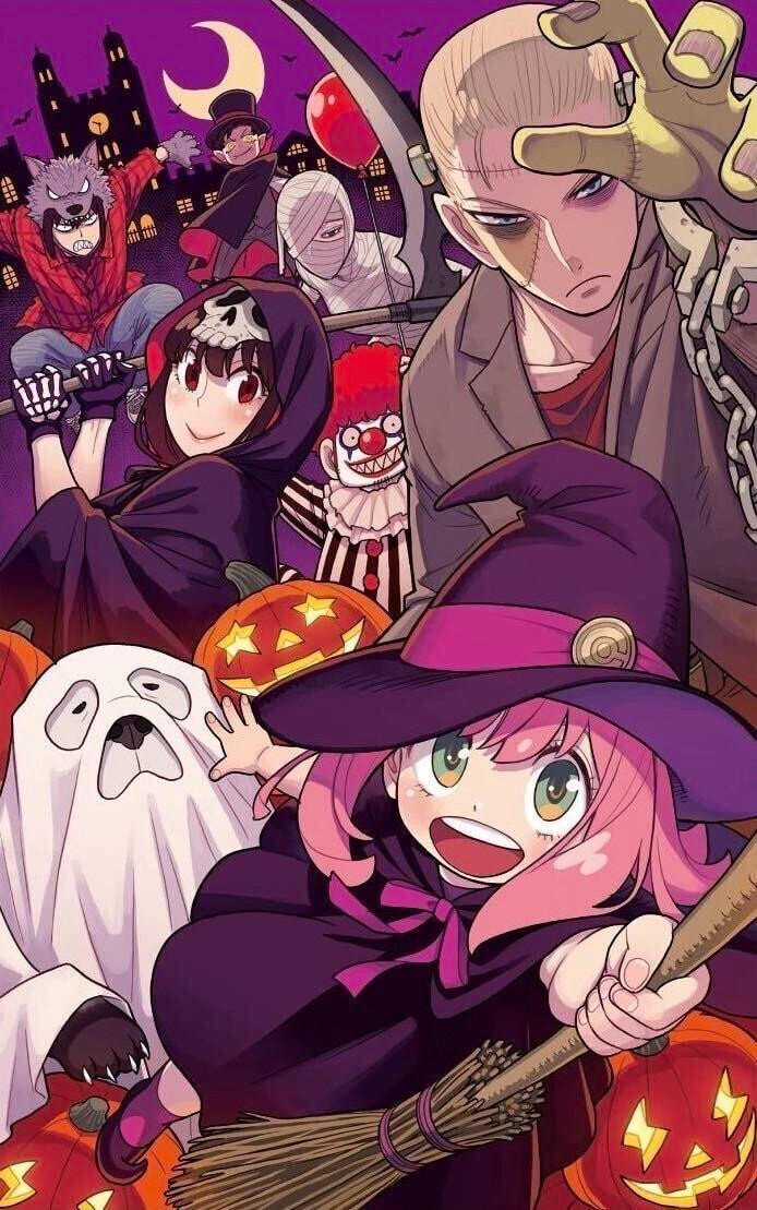 SPY x FAMILY Halloween greeting