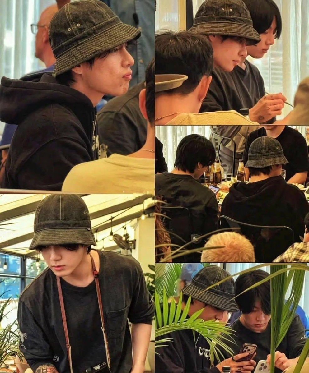 JungKook Taehyung restaurant moment
