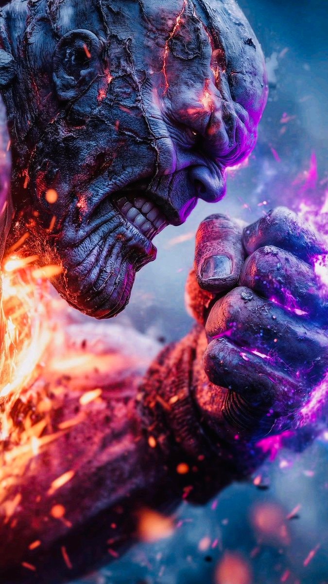 Thanos rage face
