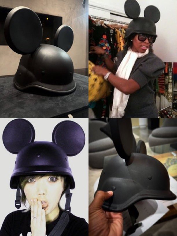 Lil Uzi Vert Mickey Mouse helmet (photo 2 of 2)