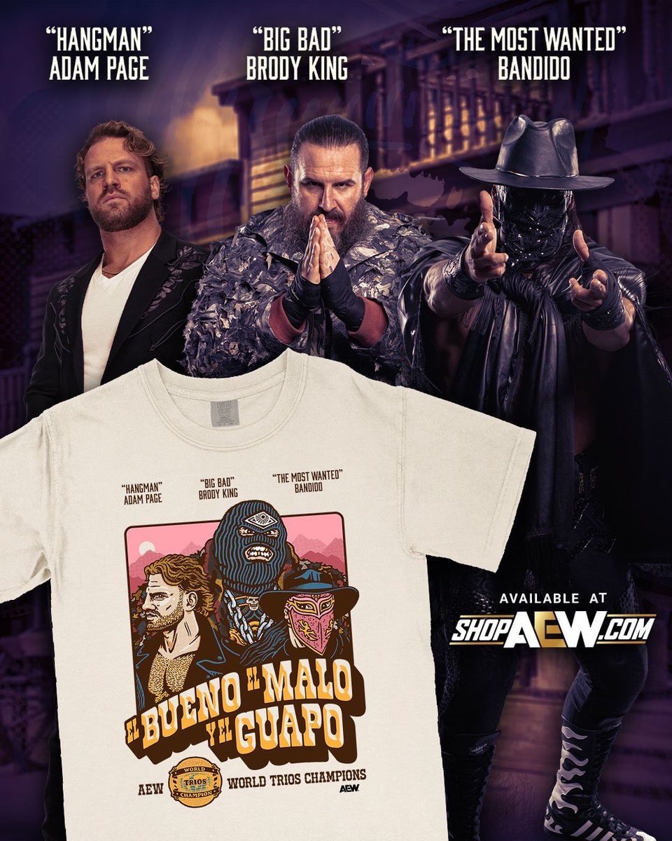 Brodido Hangman Adam Page merch