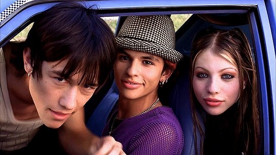 early 2000s teen movie vibes