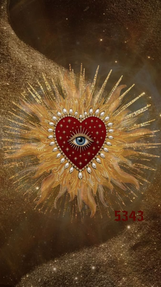 Sacred heart embroidery on velvet (photo 4 of 4)