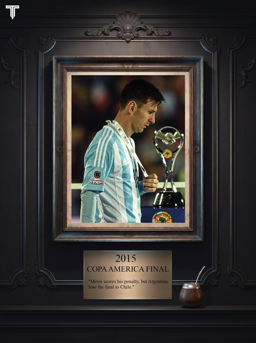 Messi Argentina Copa America 2015 Final