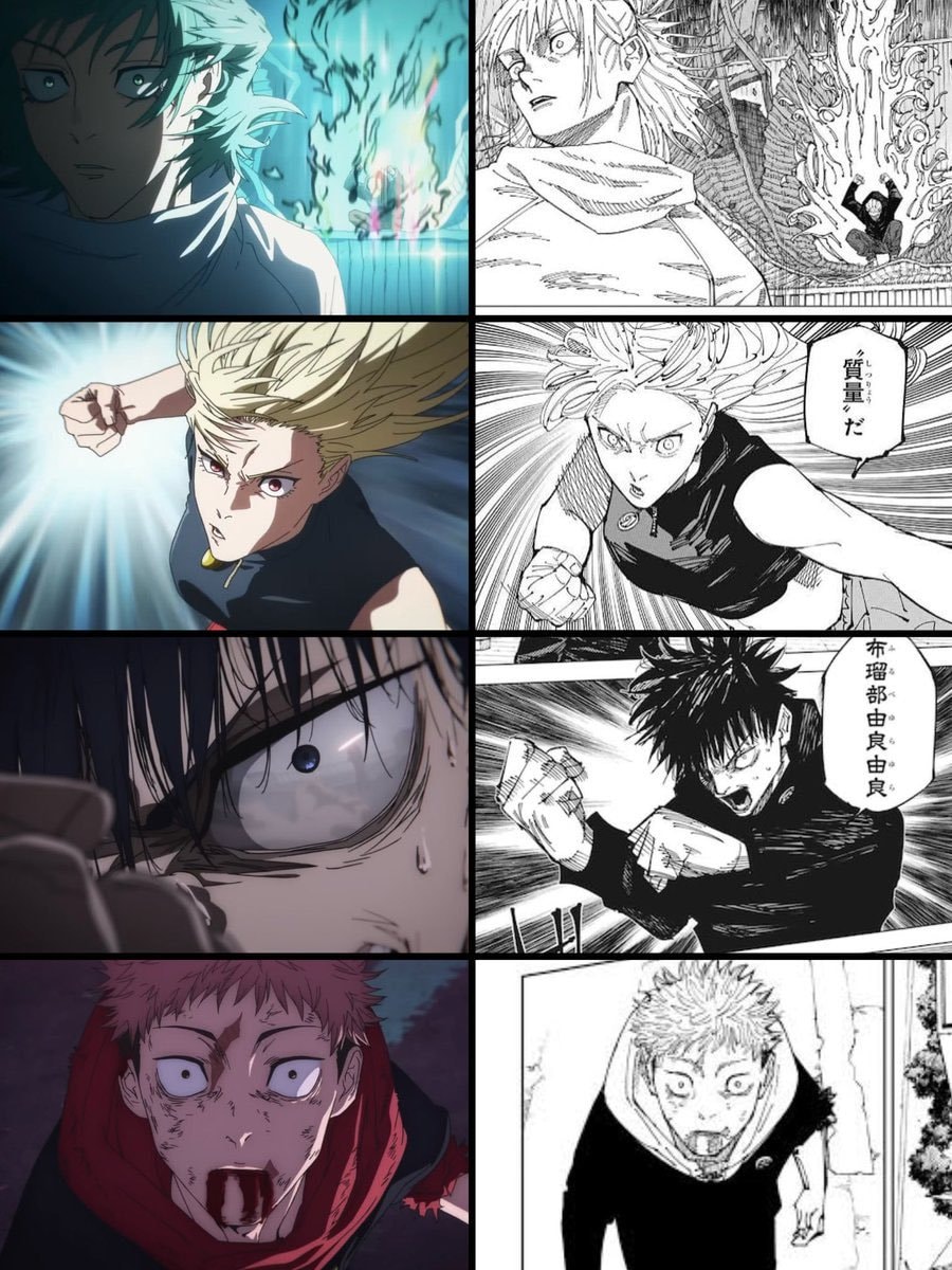 Anime manga comparison Anime manga comparison