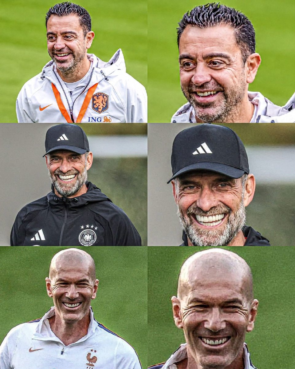 Zidane Klopp Xavi new national team jobs
