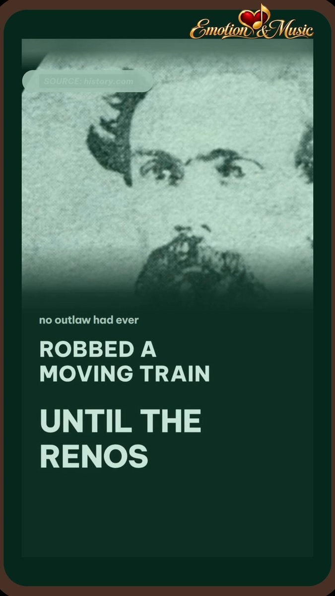 Reno brothers first train robbery
