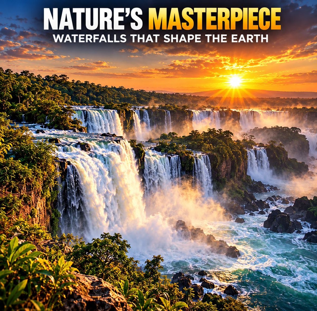 Nature's Masterpiece waterfalls