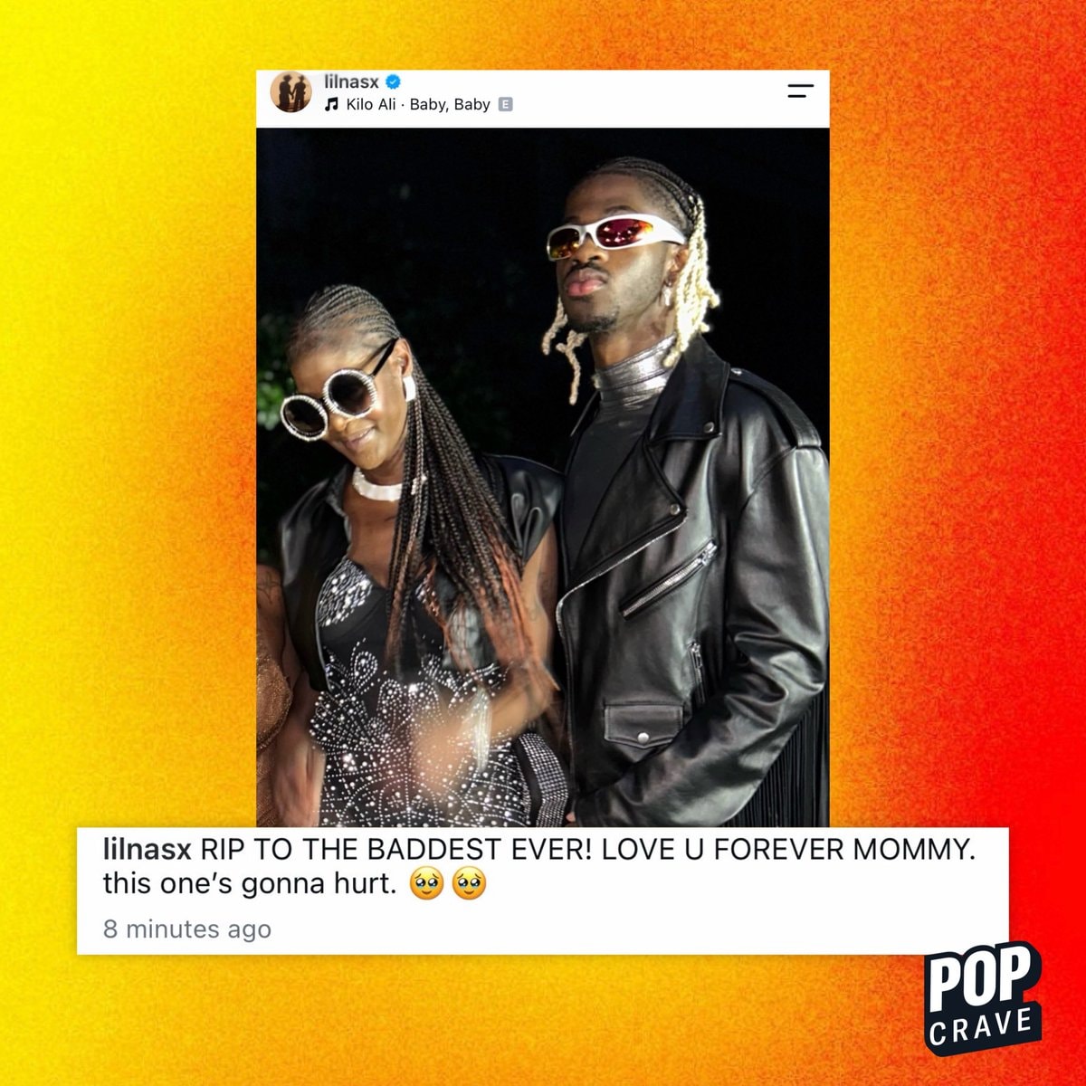 Lil Nas X mourns his mom (photo 2 of 2)