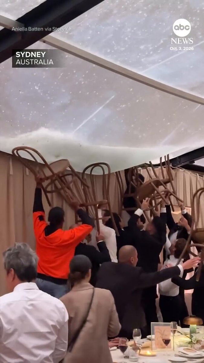 Syd Australia wedding storm save