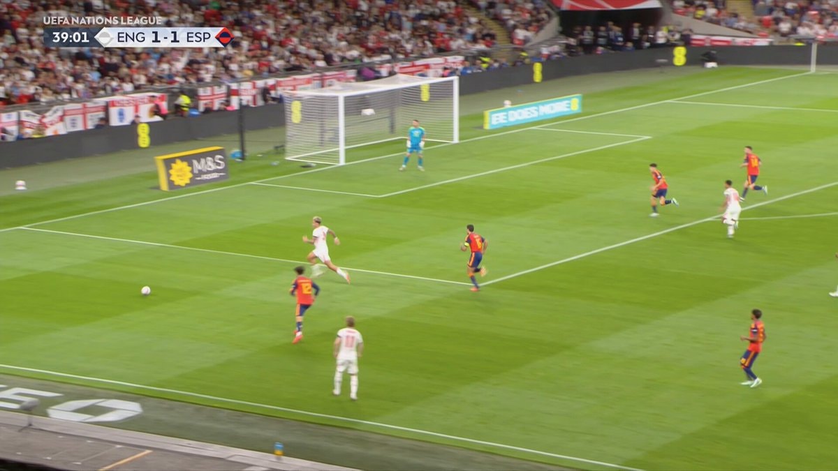 England vs Spain match result