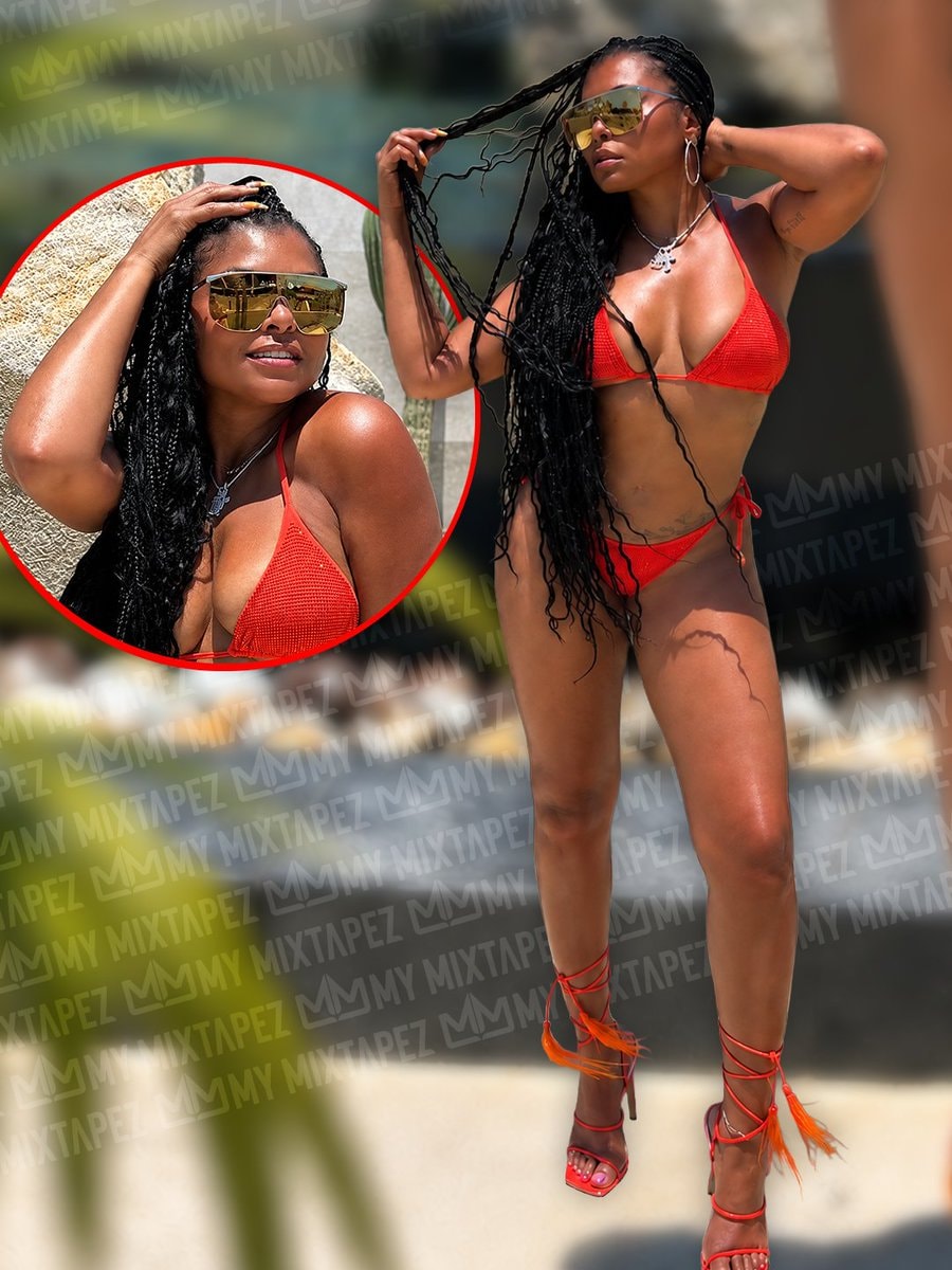 Taraji P. Henson Mexico bikini