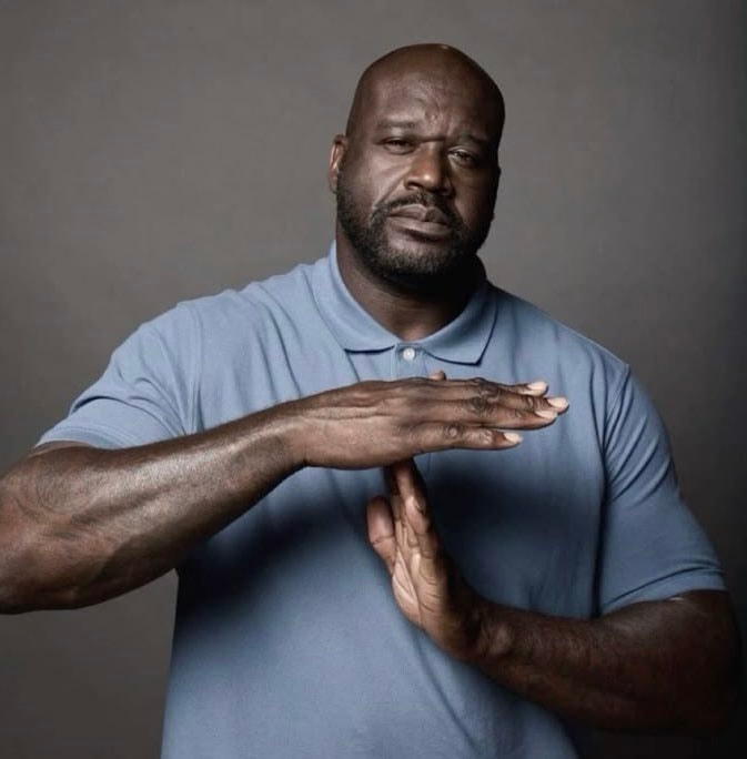 Shaquille O'Neal timeout gesture