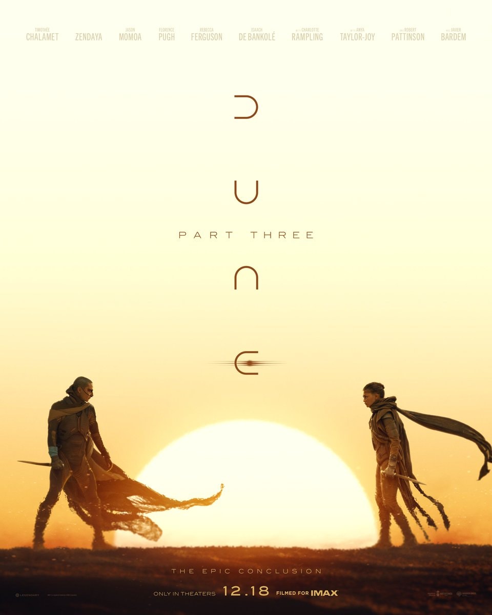 Dune Part Three poster Dune Part Three poster
