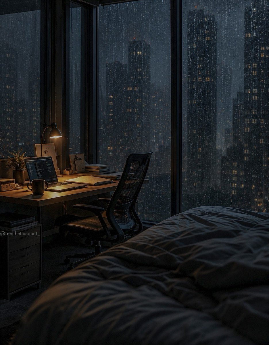 rainy night