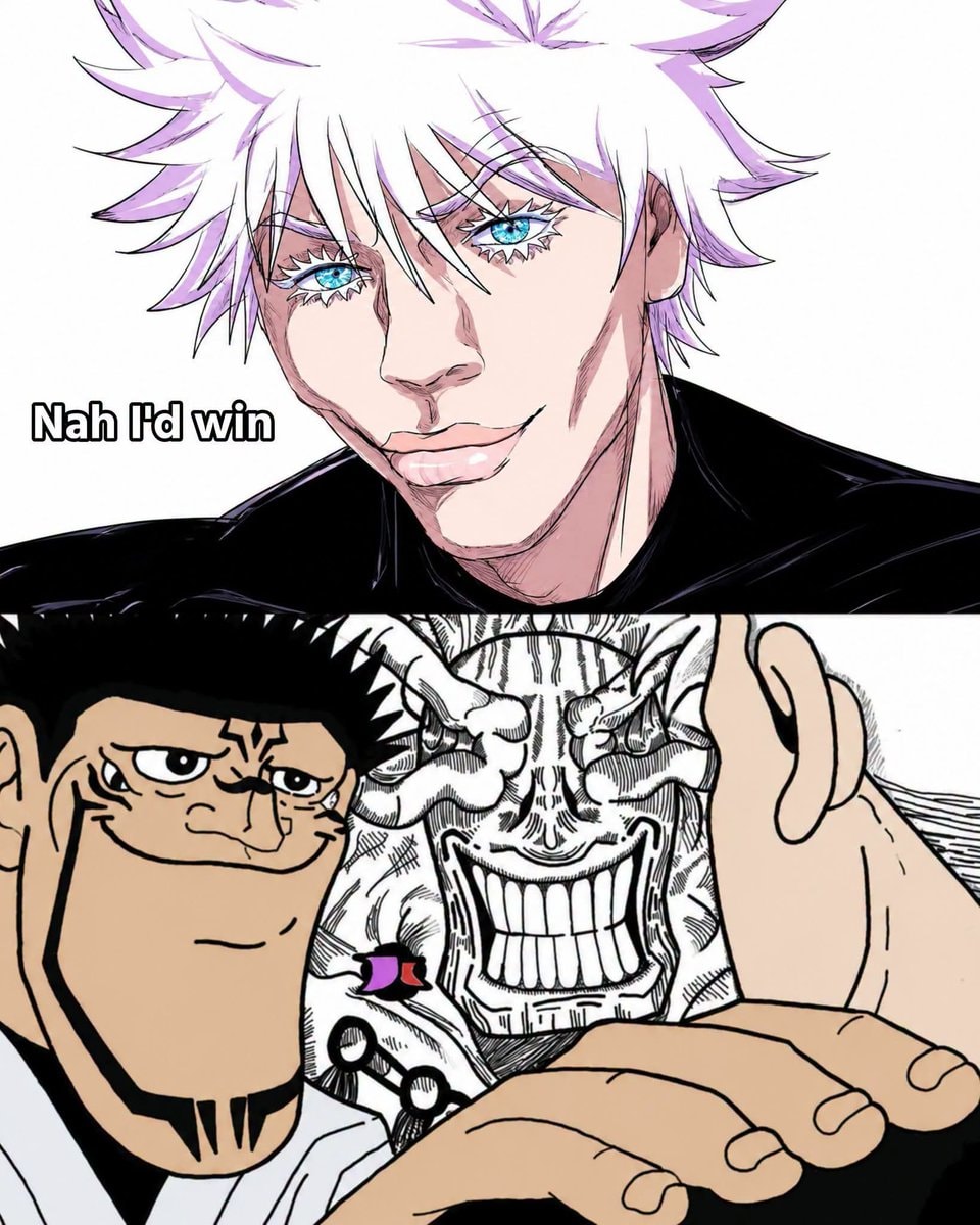 Nah I'd win anime meme
