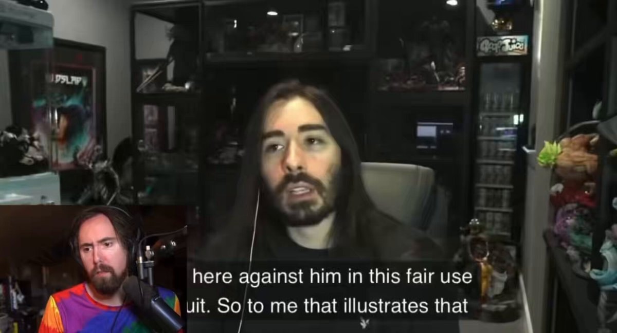 Asmongold on MoistCr1TiKaL and Ethan Klein fair use lawsuits