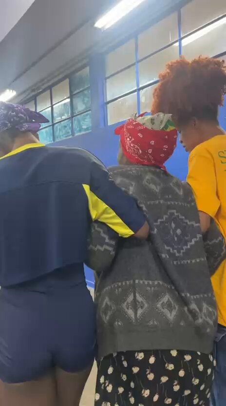 Dona Zilda votes in Brazil