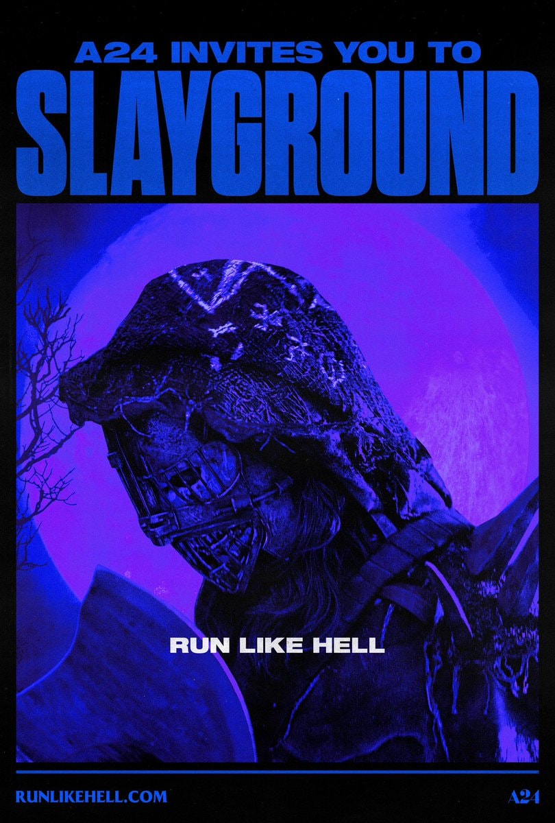 Jeremy Saulnier SLAYGROUND posters (photo 3 of 4)