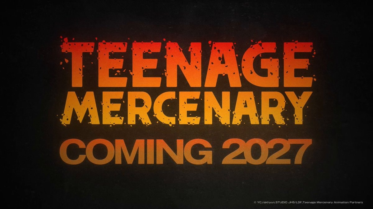 Teenage Mercenary anime 2027 Teenage Mercenary anime 2027