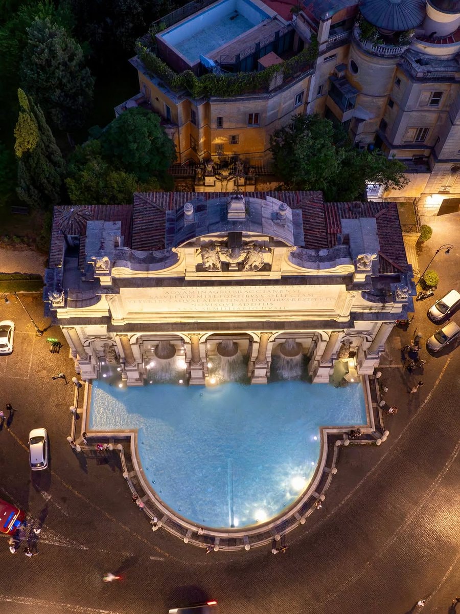 Rome Italy Theatre of Marcellus night view (photo 2 of 3)