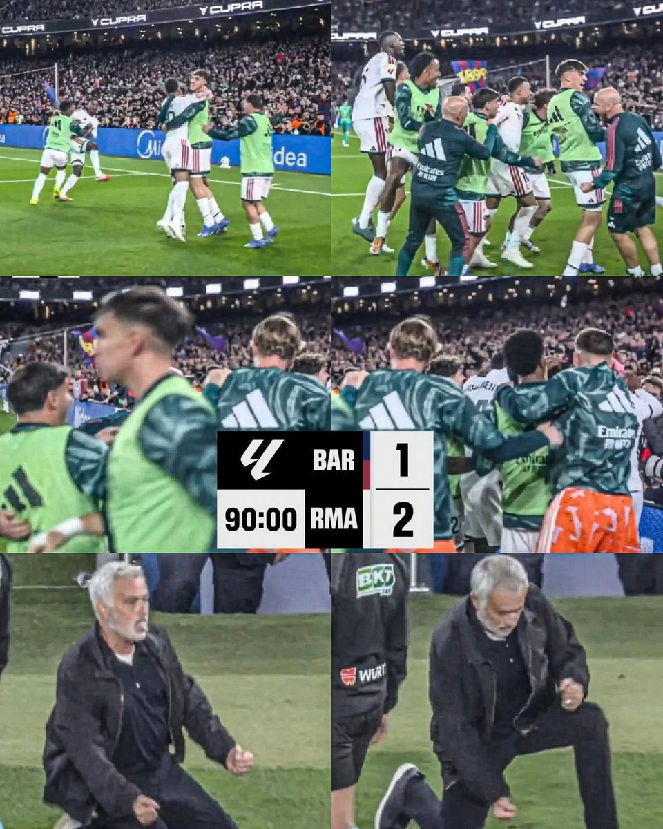 Real Madrid beat Barcelona at Camp Nou Real Madrid beat Barcelona at Camp Nou