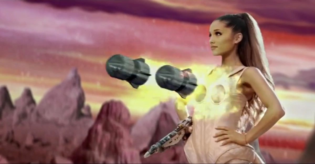 Ariana Grande Break Free anniversary (photo 2 of 4)
