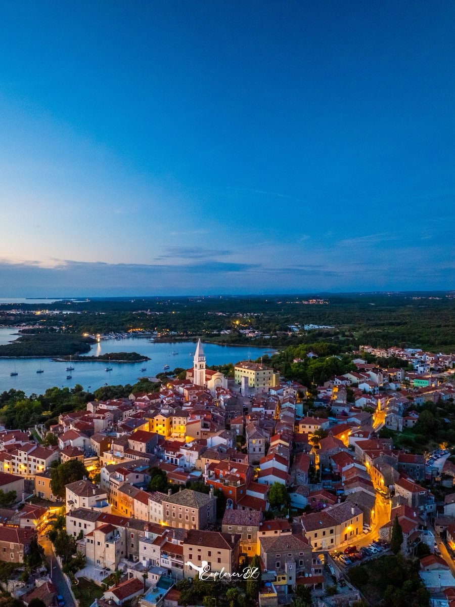 Vrsar Croatia aerial view (photo 2 of 2)