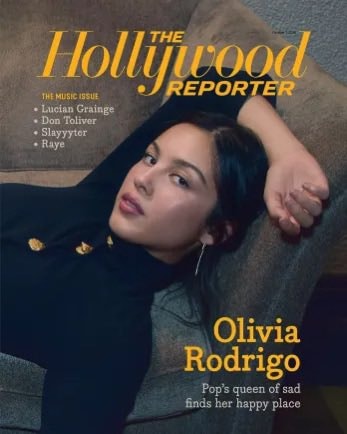 Olivia Rodrigo THR cover