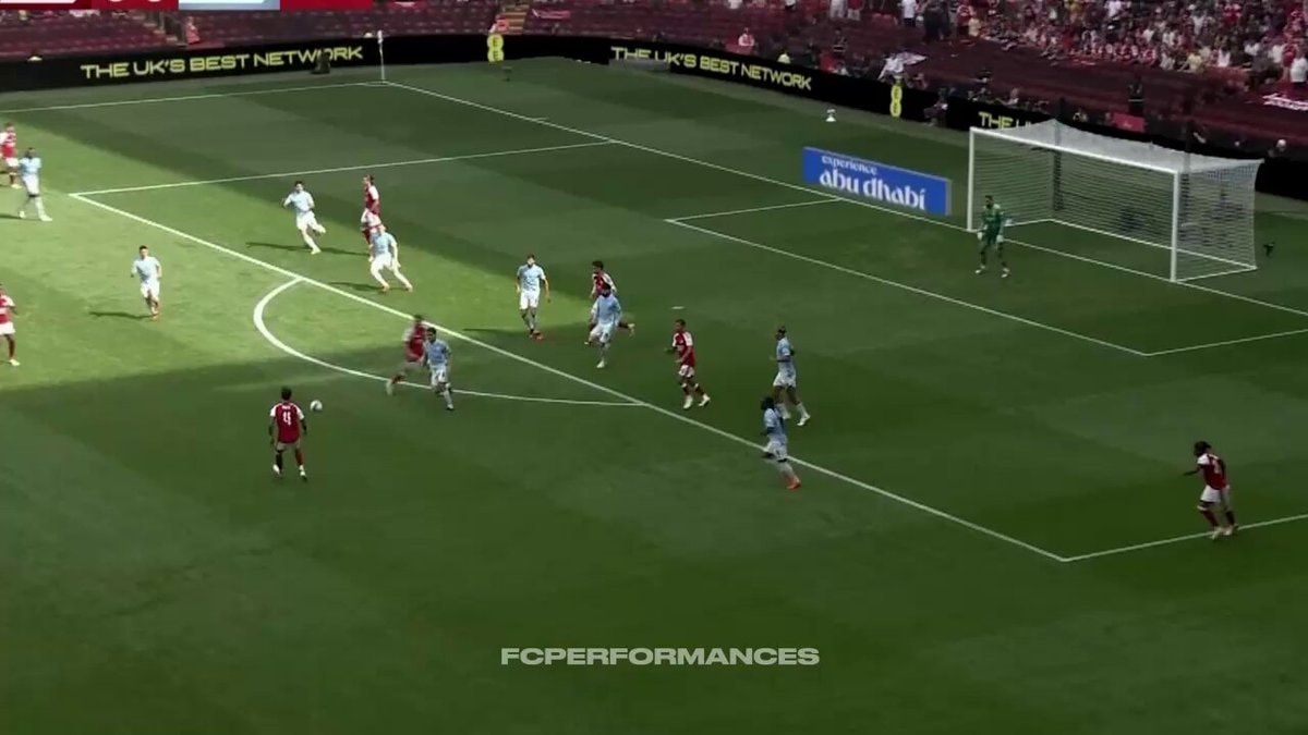 Arsenal vs Man City attacks