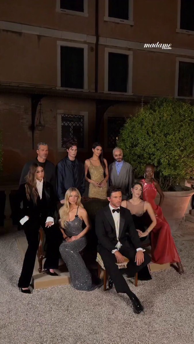Nine celebrities in Venice