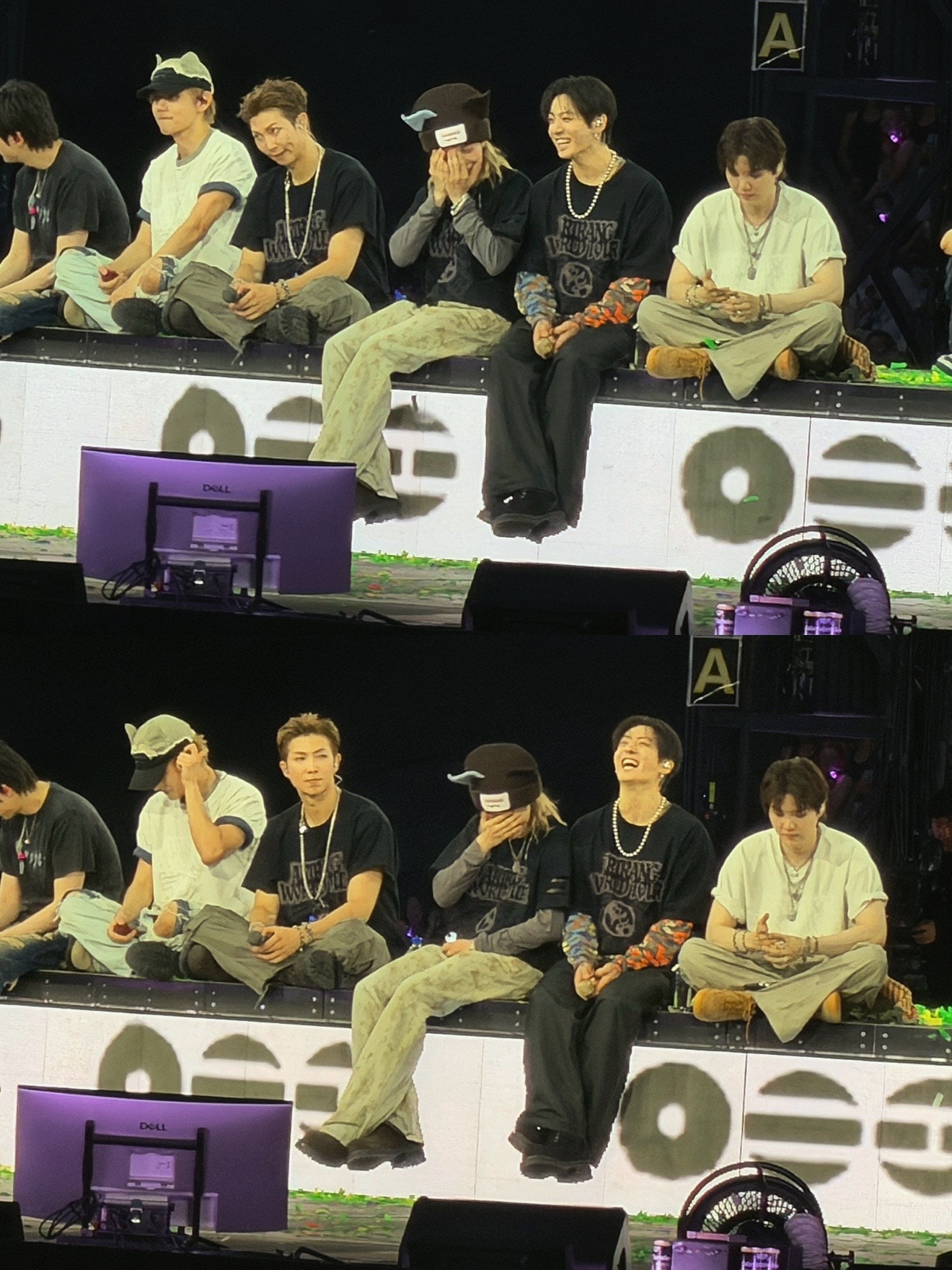 Jungkook looking for Jin concert moment (photo 2 of 4)