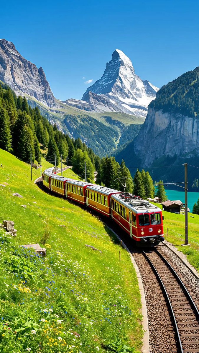 Switzerland village mountains 🇨🇭 (photo 2 of 4)