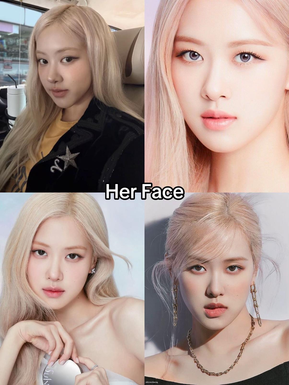 Rosé four looks blonde jewelry (photo 4 of 4)