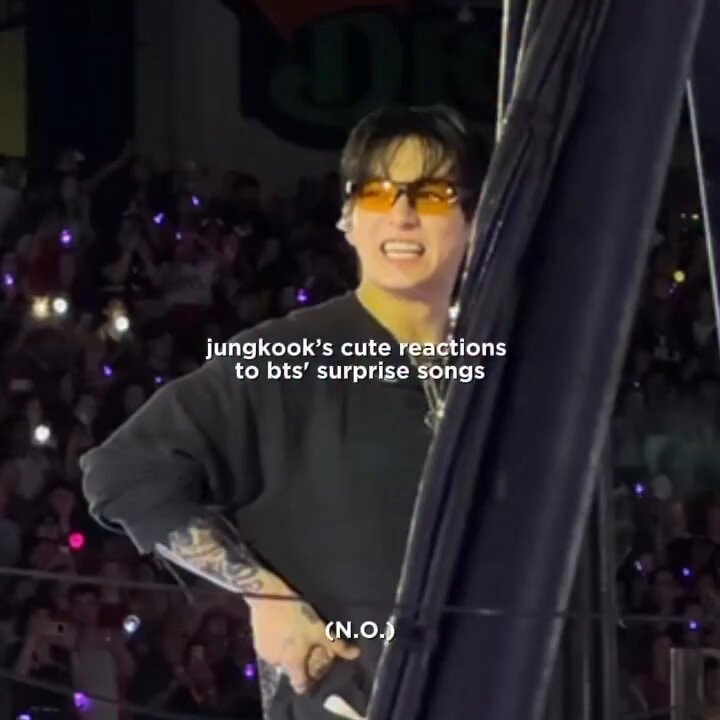 Jungkook surprised by BTS N.O.