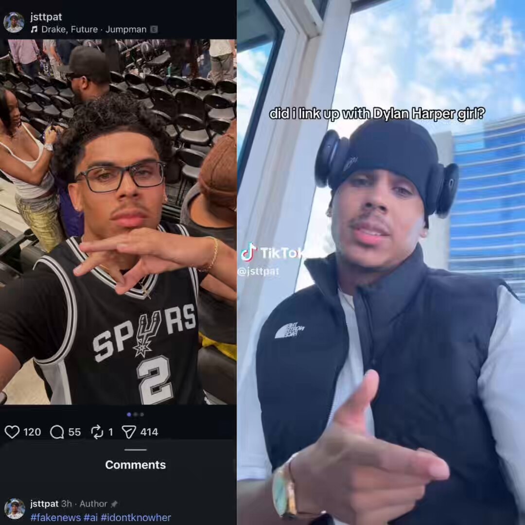 NBA Dylan Harper girlfriend rumor AI