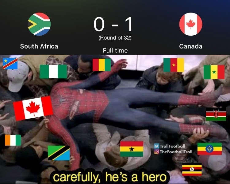 Canada vs South Africa Round of 32 Spider-Man Canada vs South Africa Round of 32 Spider-Man