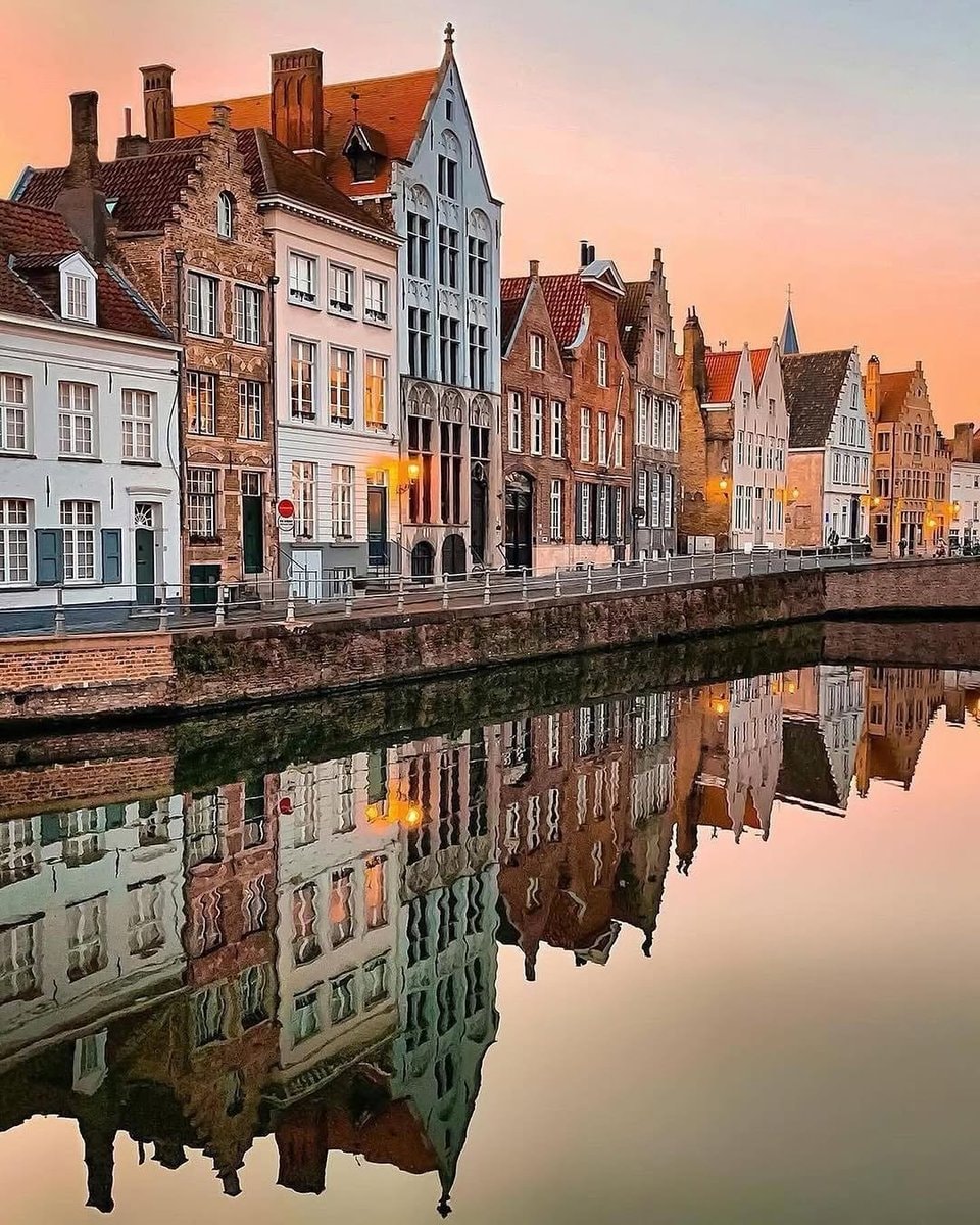 Bruges Belgium canal