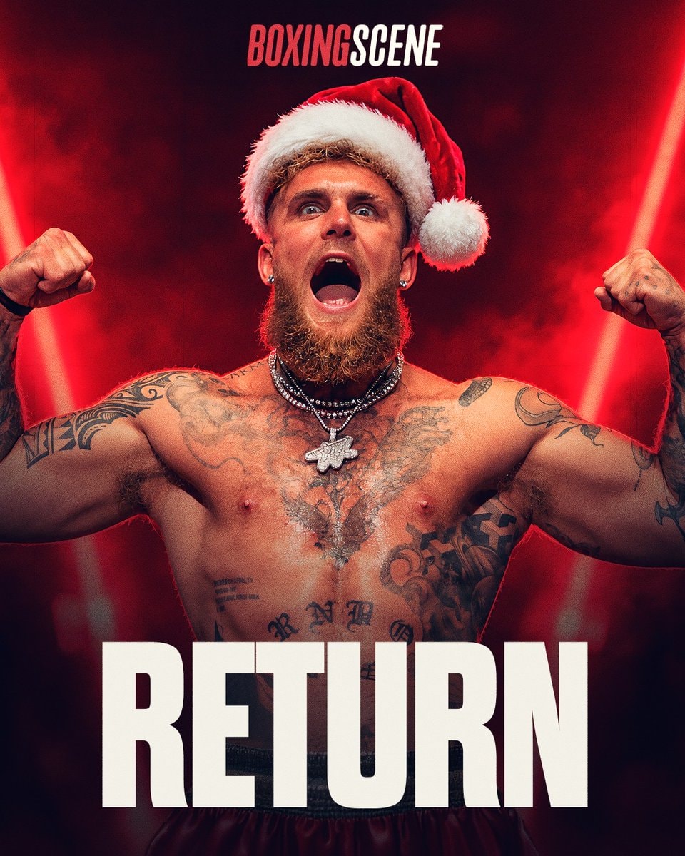 Jake Paul returns to boxing December 24