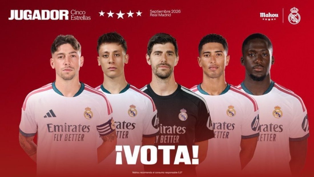 Real Madrid September nominees