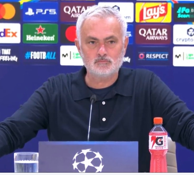 José Mourinho on Vini substitution